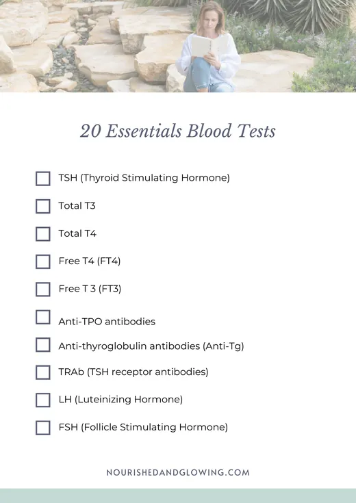 A page from The Foundational Biomarker Blueprint for Women