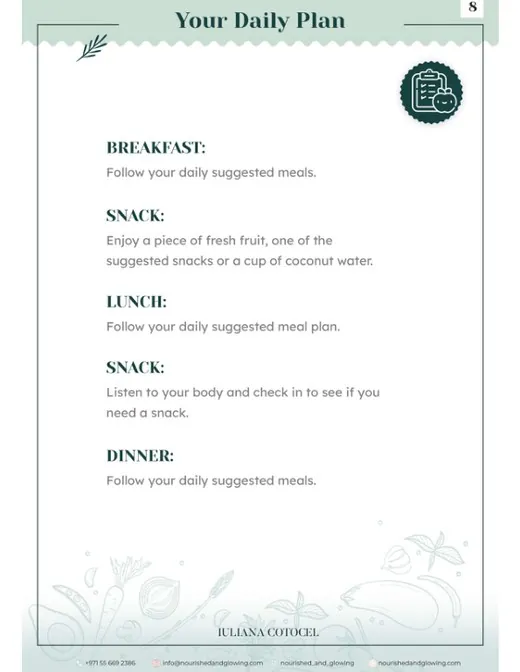 A page from 7-Day Hormone Detox