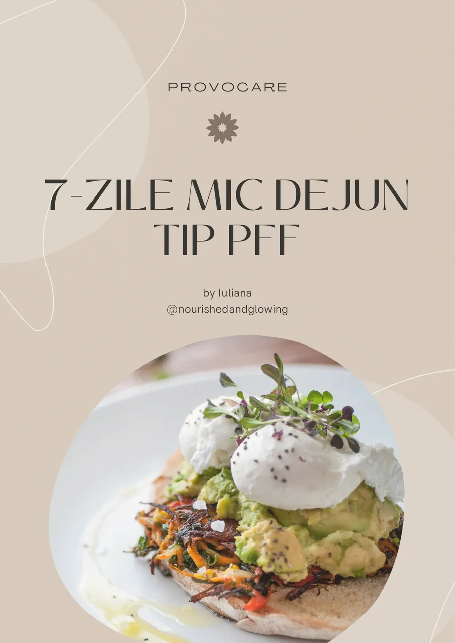 Provocare 7 Zile: Mic Dejun tip PFF cover